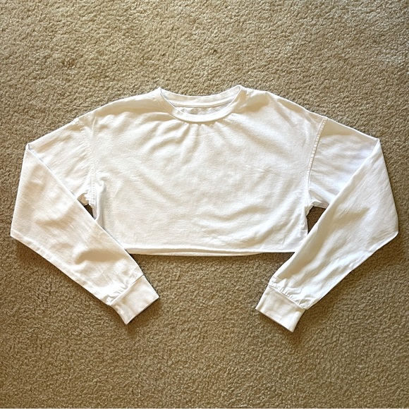 Balance Athletica crop tee - white - Picture 2 of 4